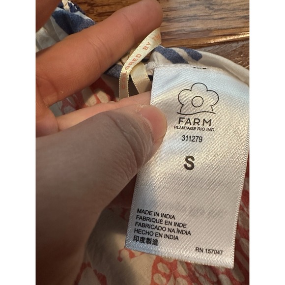 Farm Rio Mixed Lobster Print Short Size S - Picture 9 of 14